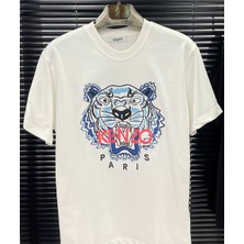 Kenzo Kenzo Nakış Işlemeli Kaplan Desenli T-Shirt