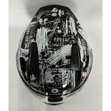 Shiro SH-667 Funky Güneş Vizörlü Kapalı Kask