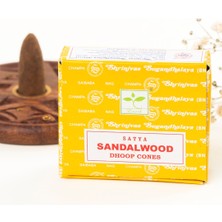 Satya Sandalwood Aromalı Konik Tütsü