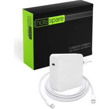 Notespare Apple ile Uyumlu Macbook 15" Usb-C A1719 Adaptör 87W Type-C