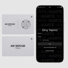 Dikarte Classic Digital Business Card - Hazır Tasarım 2