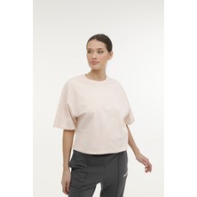 Kinetix Wb Boxy 11FN95 4fx Pembe Kadın Kısa Kol T-Shirt