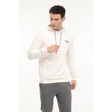 Lumberjack ml Jerry 17URB1013 4fx Kırık Beyaz Erkek Sweatshirt