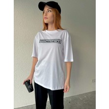 Cof Butik Baskılı T-Shirt Jogger Eşofman Takım Siyah