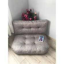 Lavinia Kalorifer Önü Palet Minderi Ikili Takım Façalı Fitilli