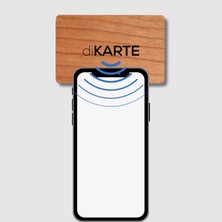 Dikarte Bamboo Digital Business Card - Hazır Tasarım 1