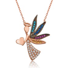 Serra Jewels Gümüş Aşk Meleği Bayan Kolye