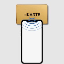 Dikarte Elite Metal Digital Business Card - Hazır Tasarım 1