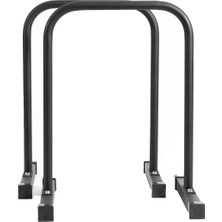 Tekno Trust Ikili Uzun Paralet – Tall Parallettes - Paralel Bar 80 - 100 cm Siyah