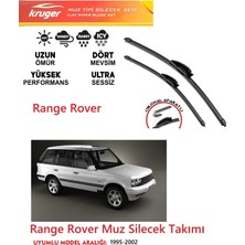 Kruger Range Rover 1995-2002 Arası Muz Silecek Takımı Araca Özel Orijinal Aparat