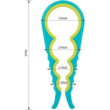 ZFN Silikon Konserve Kavanoz Şişe Kapağı Açıcı