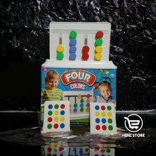 Hbnc Four Color Game Akıl Zekâ Mantık Oyunu Rubik Abaküs (4 Renk Oyun)