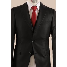 Piserro Yelekli Takım Elbise Slim Fit