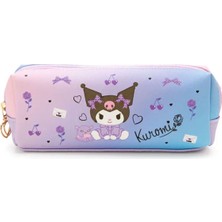 Syn İletişim Sanrio Hello Kitty Kuromi Cinnamoroll My Melody Melody Kawaii Kore Japon Kırtasiye Deri Kalem Kutusu Kalemlik