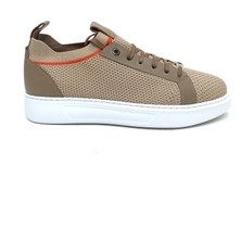 Lucıano Bellini Vizon Triko Erkek Sneaker Ayakkabı