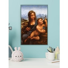 Poster City Leonardo Da Vinci, Madonna Of The Yarnwinder Tablosu Sanat Posteri