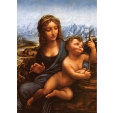 Poster City Leonardo Da Vinci, Madonna Of The Yarnwinder Tablosu Sanat Posteri