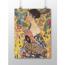 Poster City Gustav Klimt, Bir Hayranı Olan Bayan Tablosu Sanat Posteri