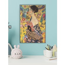 Poster City Gustav Klimt, Bir Hayranı Olan Bayan Tablosu Sanat Posteri