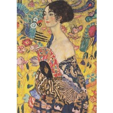 Poster City Gustav Klimt, Bir Hayranı Olan Bayan Tablosu Sanat Posteri