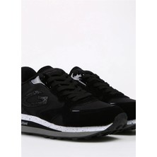 Alberto Guardiani Siyah Kadın Süet Sneaker Wen 0153