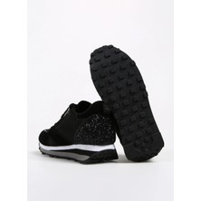 Alberto Guardiani Siyah Kadın Süet Sneaker Wen 0153