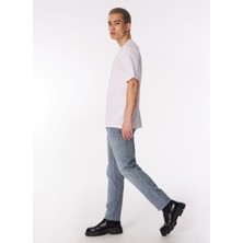 Lee Cooper Jagger Normal Bel Dar Kesim Düz Paça Gri Erkek Jean Pantolon