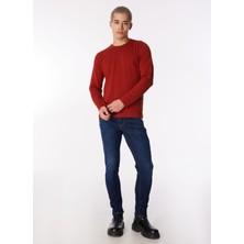 Lee Cooper Jack Normal Bel Dar Kesim Dar Paça Mavi Erkek Jean Pantolon