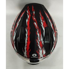 Shiro SH-667 Demon Güneş Vizörlü Kapalı Kask