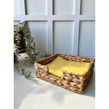 Mottogo El Yapımı Hasır Peçetelik 23X23 cm Cissan