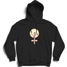 The Fame Feminist, Feminism, Feminizm, Duvarları Yık, Dünya Kadınlar Günü Kapüşonlu Sweatshirt Hoodie