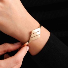 Sembol Gold Altın Fizyon Kelepçe YENİ