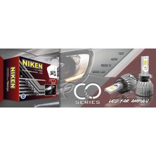 Niken Eco Serisi 12.000 Lümen /h7 / H4 / H11 / H1 / H10 / 9005 / 9006 LED Xenon Far Ampulu