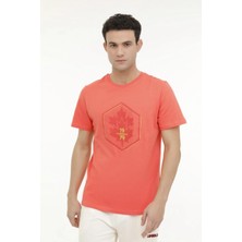 Lumberjack ml Wood 11URB343-067 Erkek Tshirt 4fx