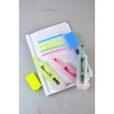 Tüftürük CENGO Neon Renk Fosforlu Işaretleme Kalemi 4 Lü Set