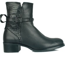 Fitbas 6364 014 Kadın Siyah Büyük & Küçük Numara Bot