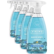 Viking Banyo Spreyi Dağ Nanesi 750 ml -4'lü-