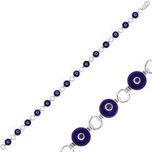 Serra Jewels Gümüş Nazar Bayan Bileklik