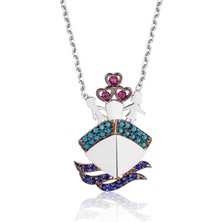Serra Jewels Gümüş Titanik Bayan Kolye