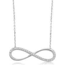 Serra Jewels Gümüş Sonsuzluk Bayan Kolye