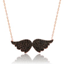 Serra Jewels Gümüş Melek Kanadı Bayan Kolye