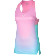 Mizuno Aero Kadın Kolsuz Tişört Pembe