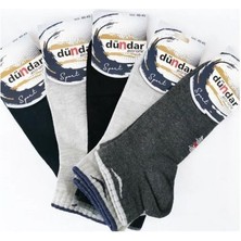 Dündar Erkek Ekonomik Likralı Patik Çorap 0102 - 6 Adet