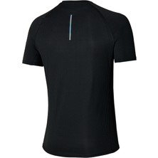 Mizuno Dryaeroflow Graphic Erkek Tişört Siyah