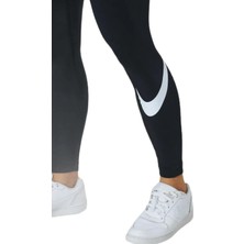 Nike W Nsw Essntl Gx Lggng Swsh Normal Belli Sıkılaştırıcı Kadın Spor Tayt