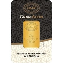 5 Gram 24 Ayar Külçe Gram Altın Ziynet Gold