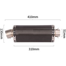 Separ Oto Akrapovic - Geniş Tüp -Susturucu Sök Tak