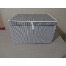 Butik Çok Amaçlı Kapaklı Düzenleyici Maxi Kutu Baza Hurç 50X40X30