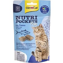 Gimcat Nutri Pockets Ton Balıklı Kedi Ödül Maması 60 gr