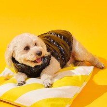 Bunico Içi Tüylü Köpek Montu - Siyah